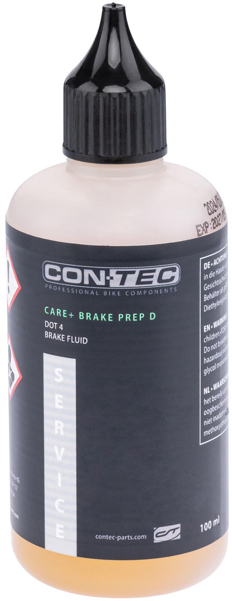 Contec remvloeistof care+ brake prep d ct brake fluid care+ brake prep d, 100 ml