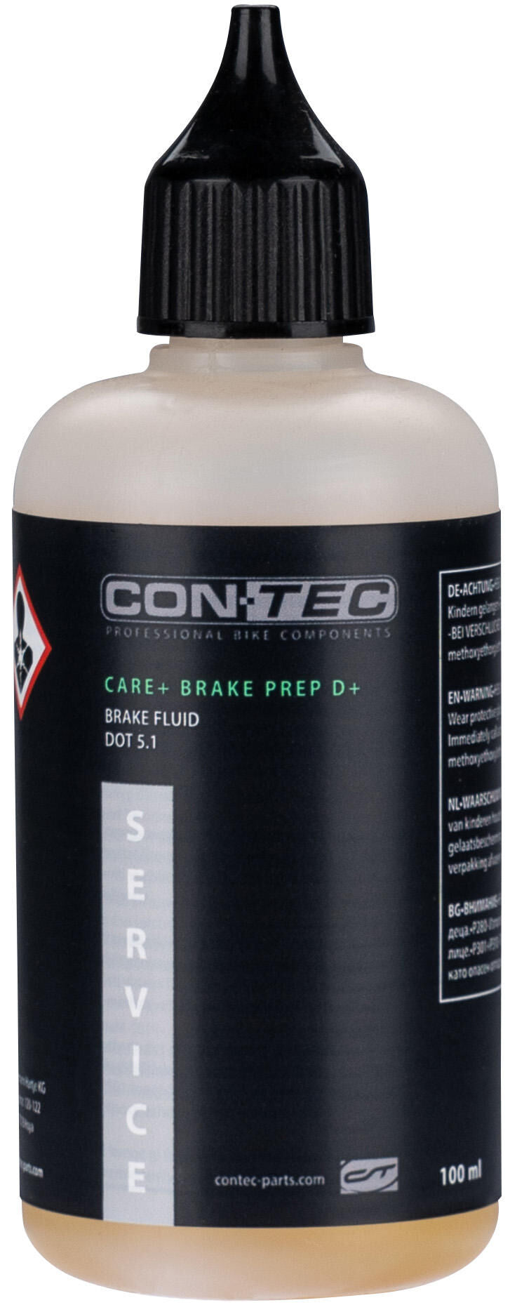 Contec remvloeistof care+ brake prep d+ ct brake fluid care+ brake prep d+, 100 ml