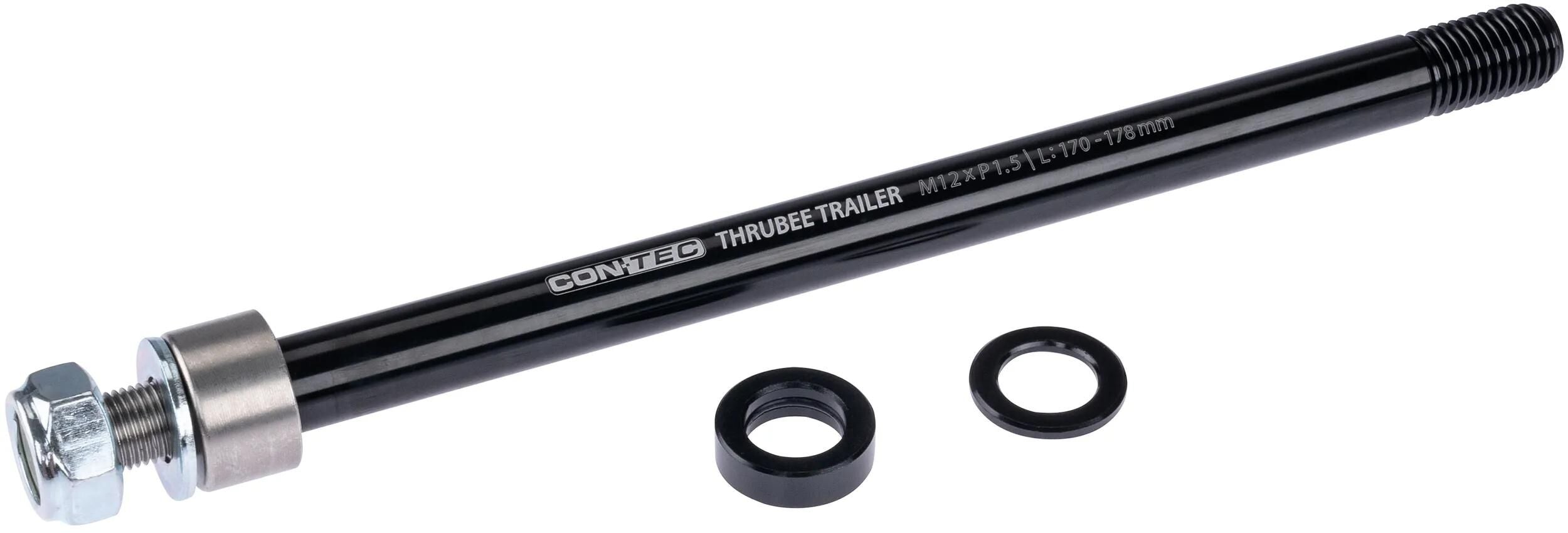 Contec as-adapter thrubee trailer ct axle adapter thrubee trailer m12x1.5 170-178mm