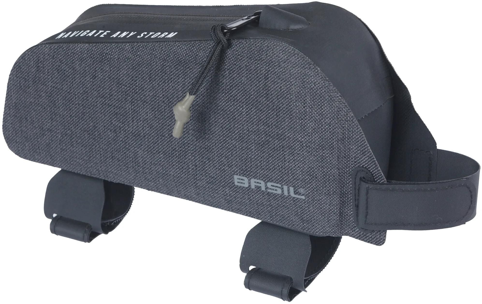 Basil frametas navigator sorm bovenbuis 0,8 liter - 5 x 17 x 7 cm - zwart