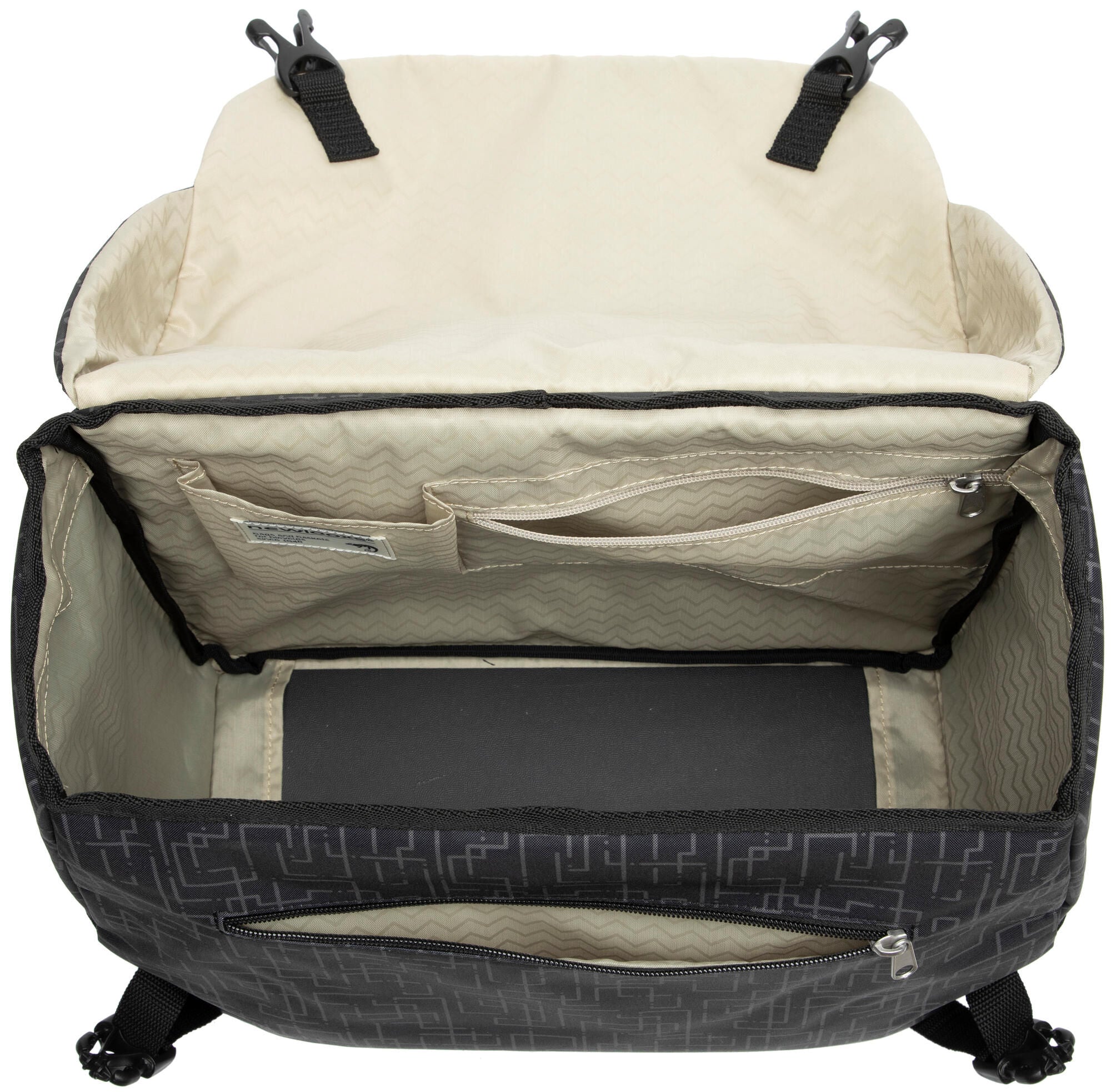 Mondi Joy fietstas - ruime en veelzijdige schoudertas - waterafstotend - Ivy Black