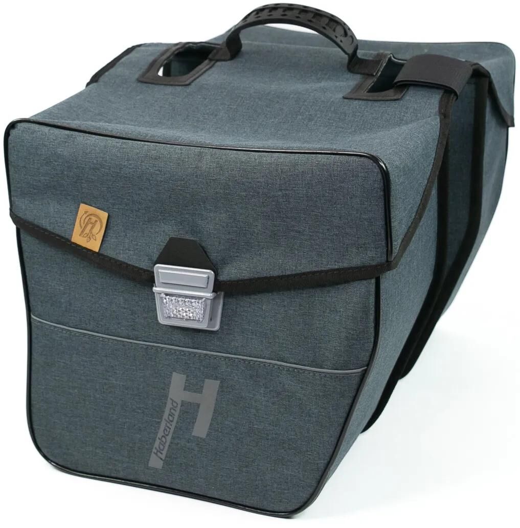 Haberland doppeltasche emotion 4nature double bag emo. 4nature anthracite reflex