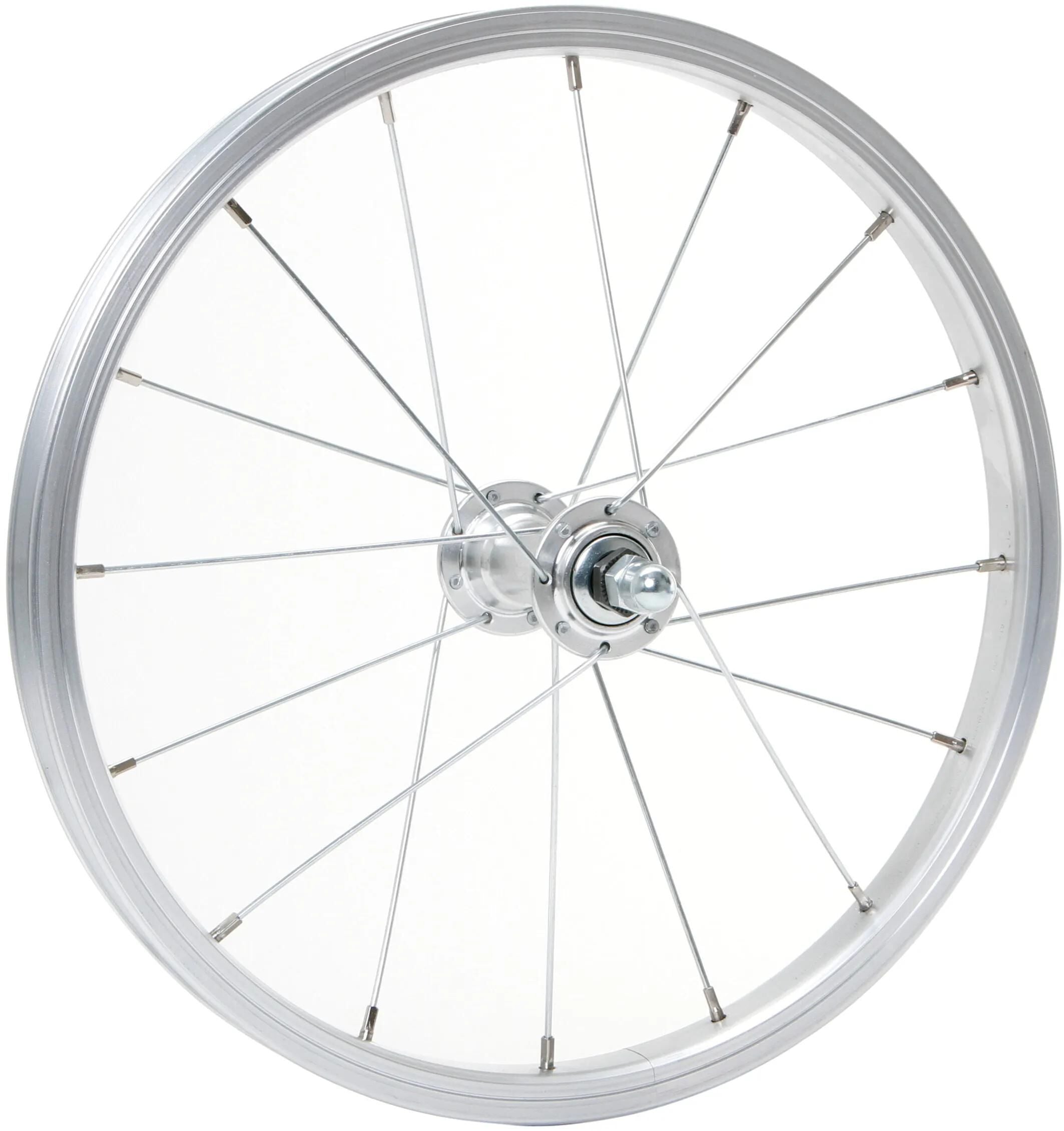 Contec vorderrad alu sport + quando kt-a16f fr.wheel 16 2,00 zinc