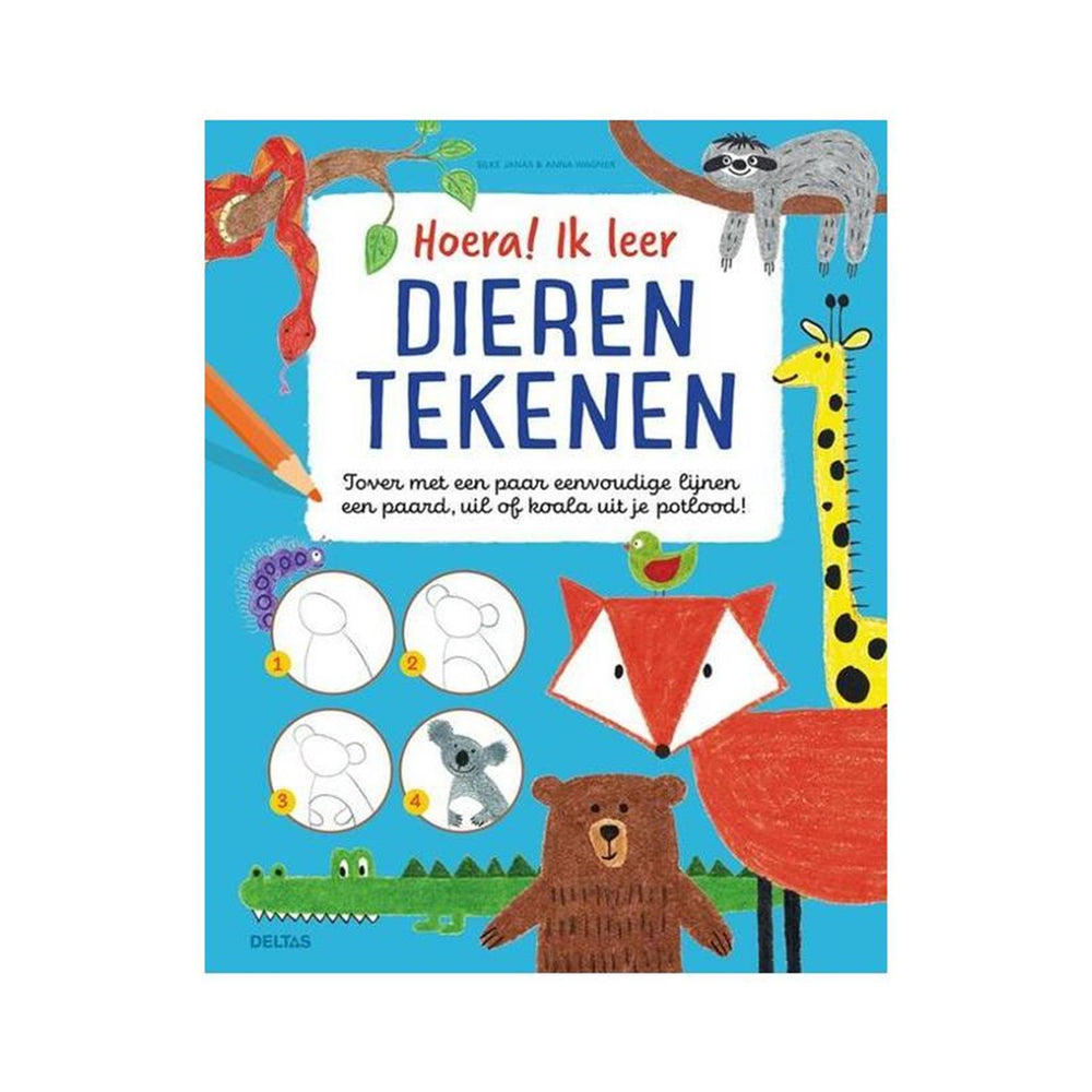 Delta's hoera! ik leer dieren tekenen