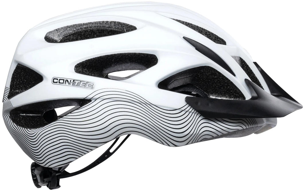Contec helm laska ct helmets laska gr. m l matt white black