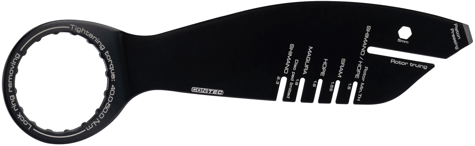 Contec multifunctie-tool tfp-shark ct multitool tfp-shark f.disc brakes black