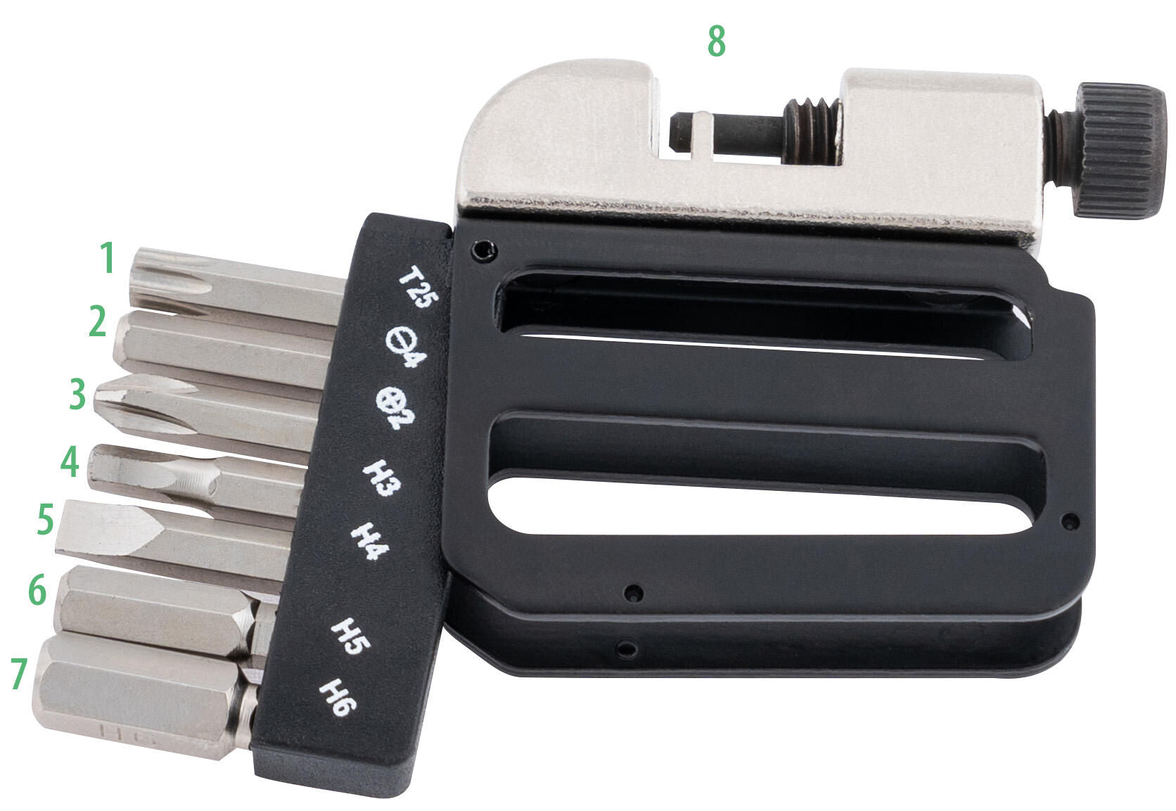 Contec multifunctie-tool pocket gadget - pg1 ct multifunction pg1 8 functions