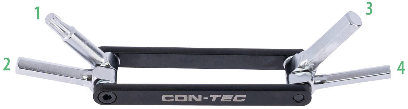 Contec multifunctie-tool micro gadget - mg1 ct multifunction mg1 4 functions