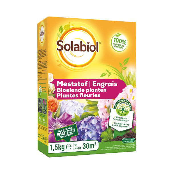 Solabiol meststof bloeiende planten 15kg