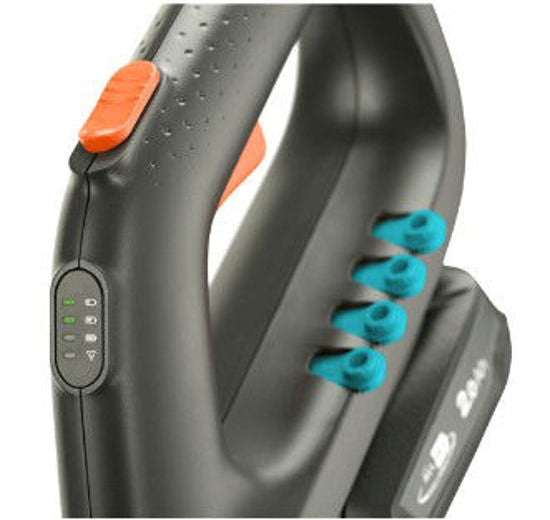 Gardena comfortcut 23 18v p4a set grastrimmer (grijs oranje, 14701-20, accu inbegrepen)