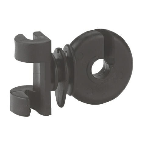 Eider klemm fix isolator zwart50 stuks voor rantsoenpaal