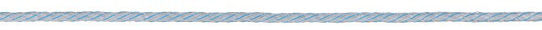 Ako platinumline afrasteringskoord 6mm 500m witblauw