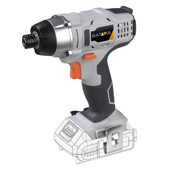 Ac Accu-slagschroevendraaier (Maxxpack 18V).