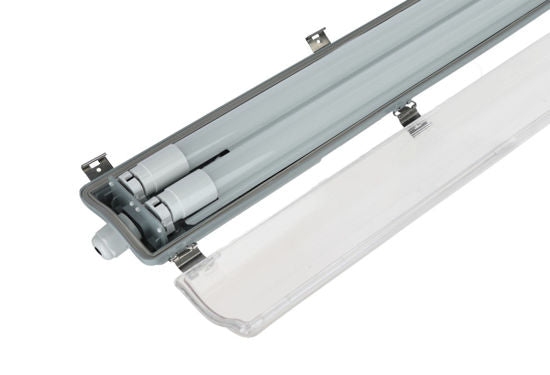 Waterdichte tl armatvochtig ruimte 2 led tl buizen 157cm