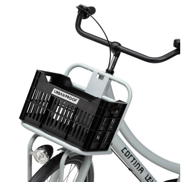 Dutchperfect urban proof krat 15l zwart 30x23x19