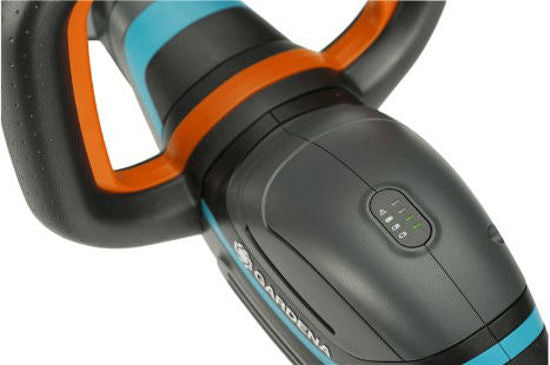 Gardena accu heggenschaar comfortcut 60 18v p4a set (grijs turquoise, 14731-20, accu inbegrepen)