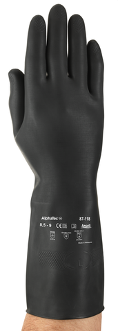 Ansell producten handschoen alphatec 87 118 natuurrubber mtm 7