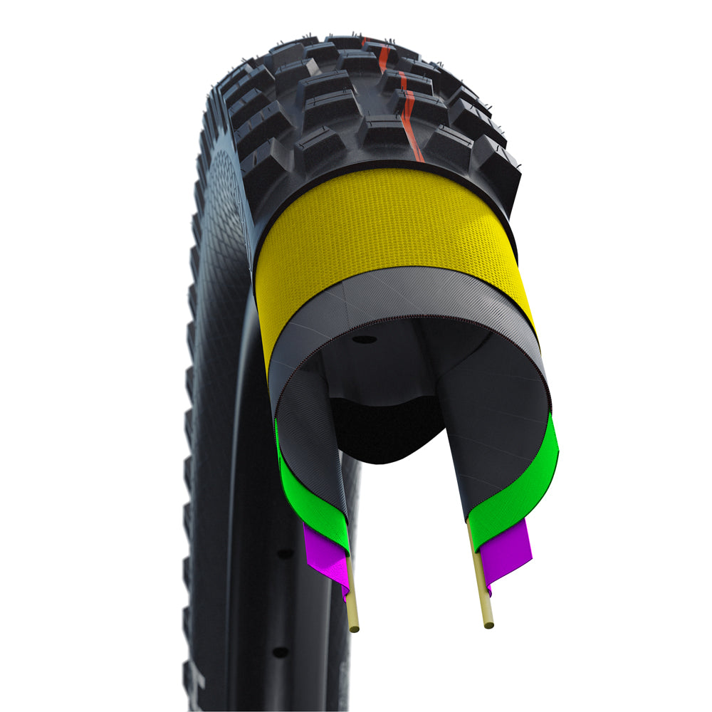 Vouwband Schwalbe Magic Mary Super Trail 29 x 2,25 57-622 mm - zwart
