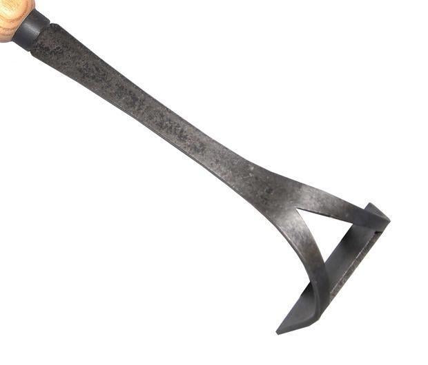 De wit bio handhakje - 330x75x60mm