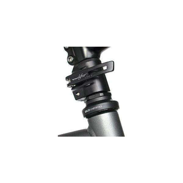 Adaptateur de hauteur Easy Up 25,4 205 28,6 mm noir mat
