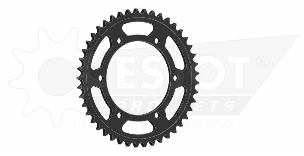 Esjot chain wheel afam 530 44z steel black