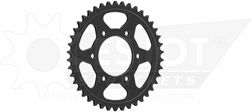 Esjot chain wheel 530 44z steel black