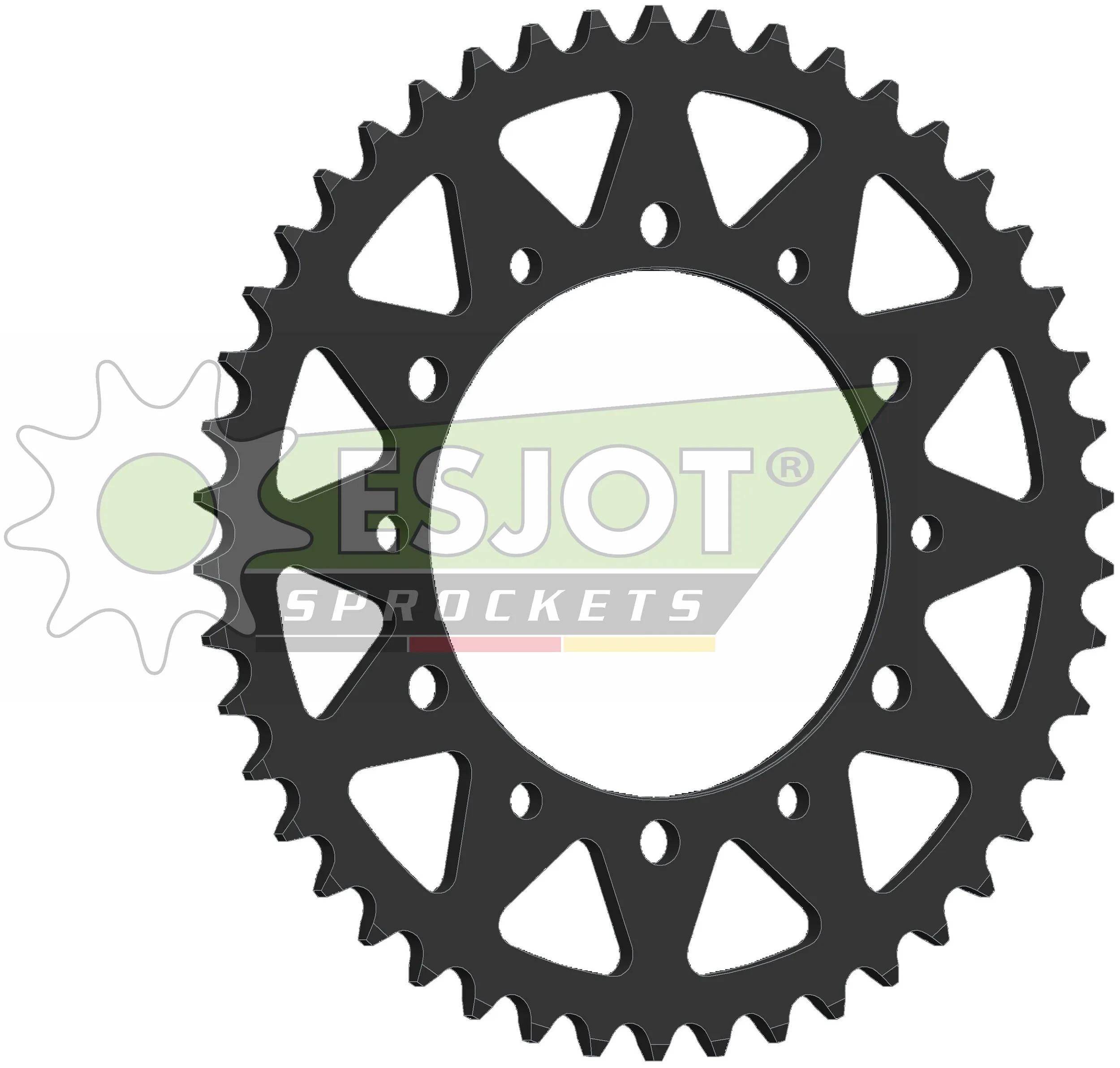 Esjot chain wheel 520 46z steel black