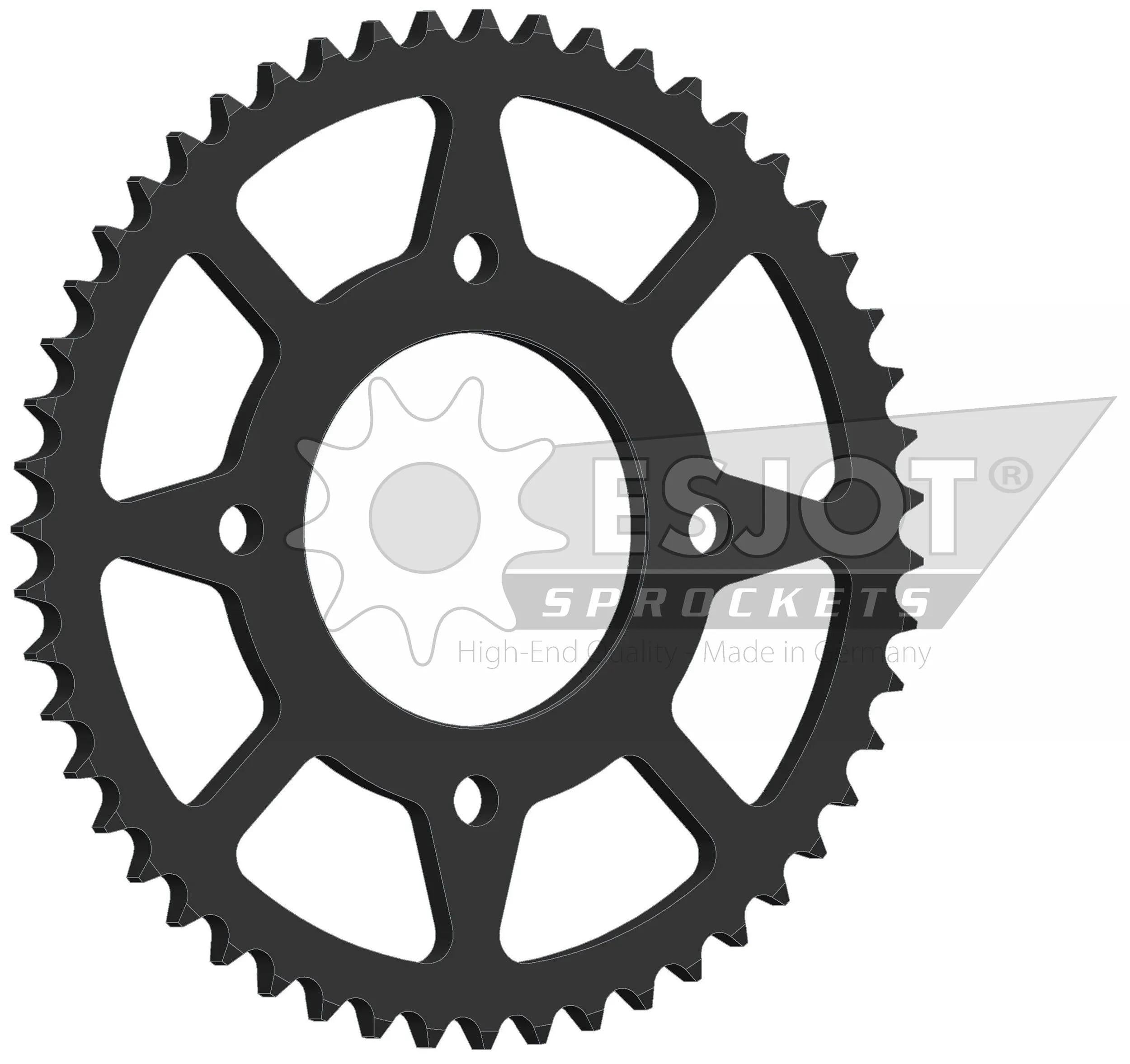 Esjot chain wheel 428 51z steel black