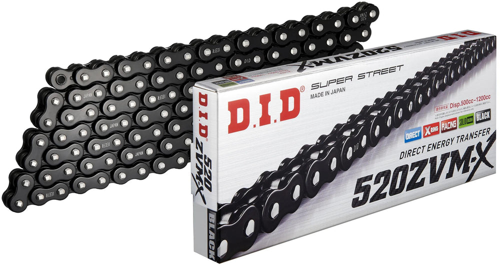 D.i.d chain did 520 zvmx 114 n black raven open