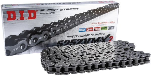 D.i.d chain did 525 zvmx2 114n grey open