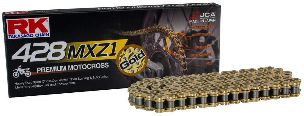Rk chain 428 mxz1 142 c gold gold open
