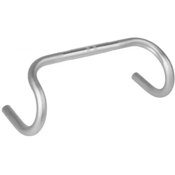 Zoom racestuur aluminium 25,4 x 425 mm - zilver