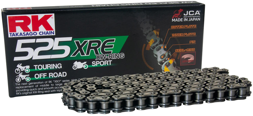 Rk chain 525 xre 110 n grey open
