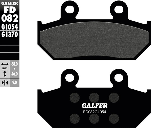 Galfer remblokken fd082 brake pad fd082 g1054 organic