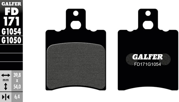 Galfer remblokken fd171 brake pad fd171 g1054 organic
