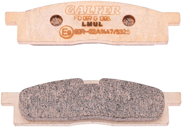 Galfer remblokken fd097 brake pad fd097 g1396 sintered metal