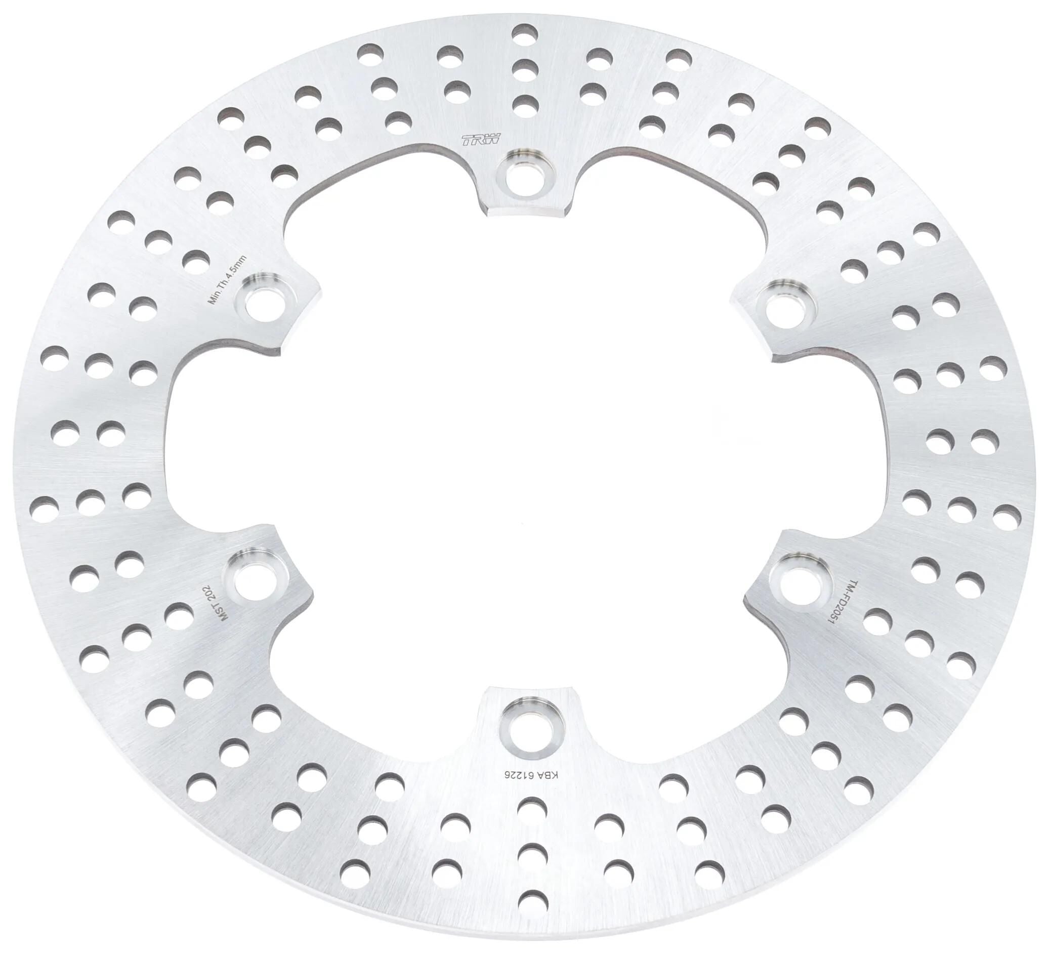 Trw bremsscheibe mst202 rotor mst202 rigid