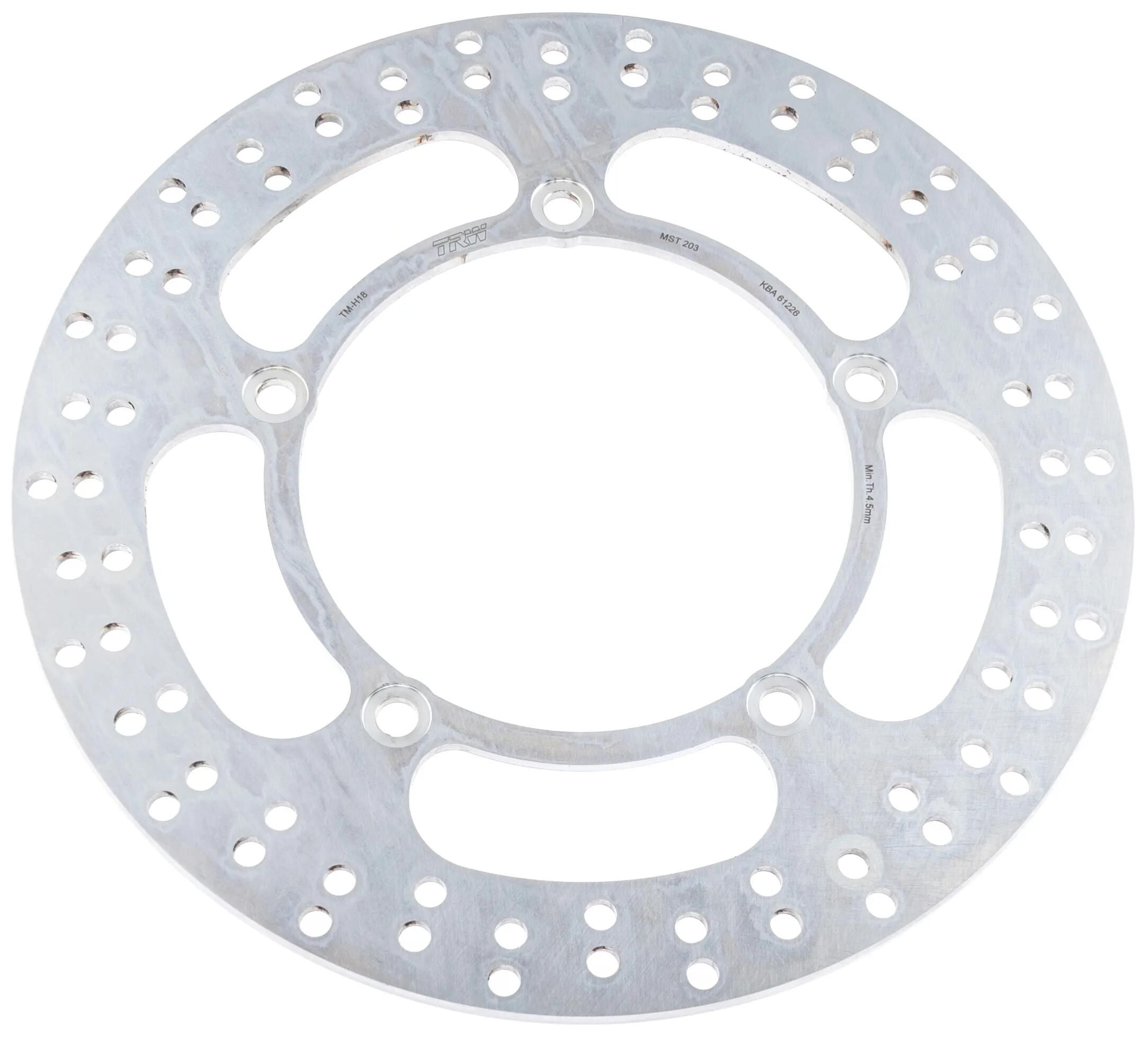 Trw bremsscheibe mst203 rotor mst203 rigid