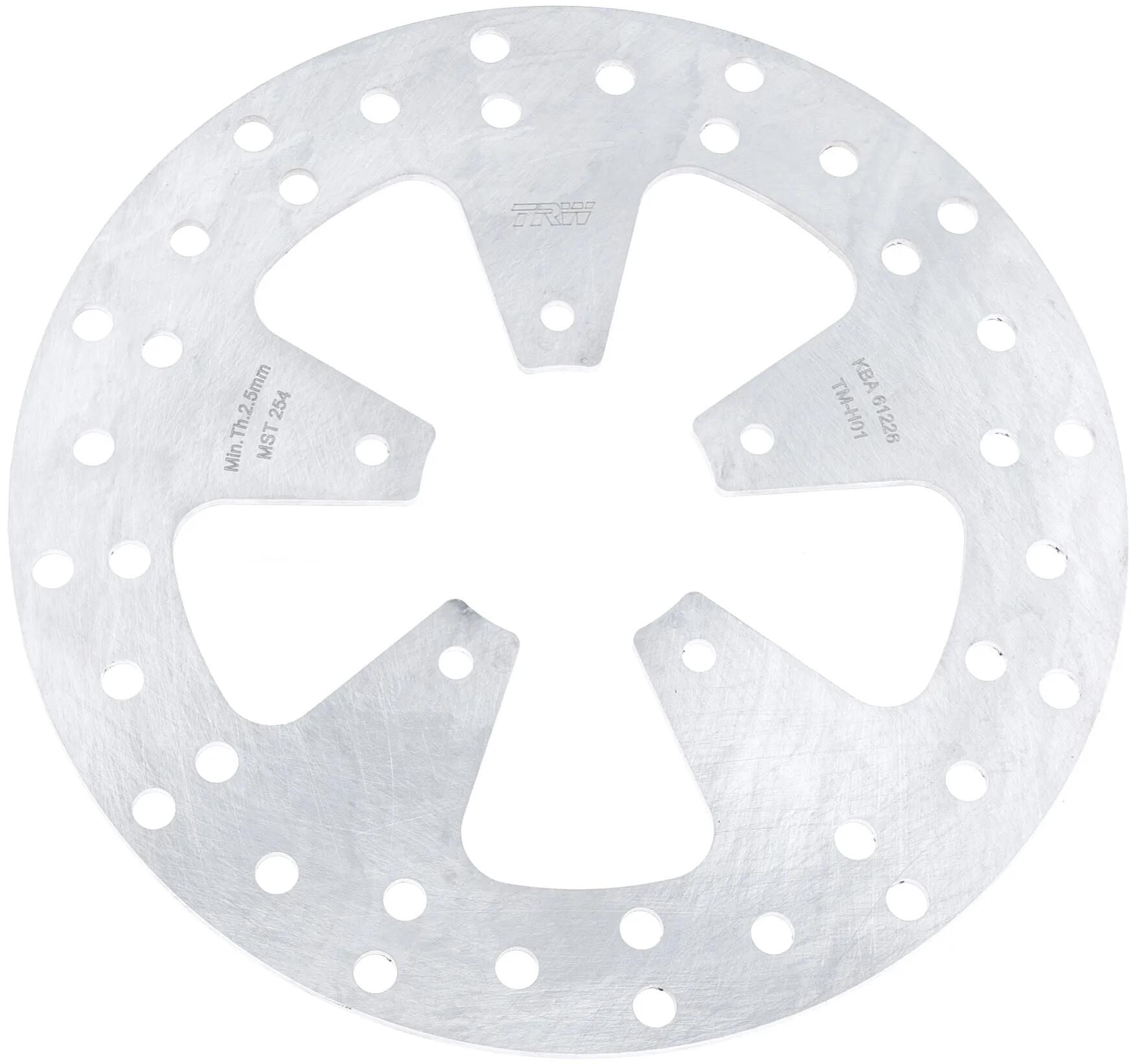 Trw bremsscheibe mst254 rotor mst254 rigid