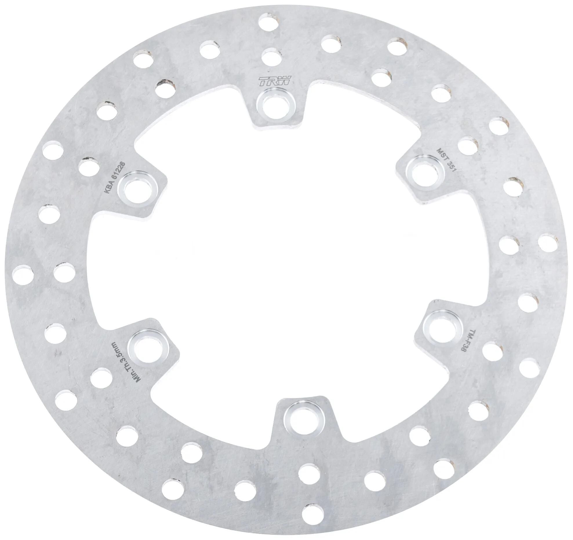 Trw bremsscheibe mst351 rotor mst351 rigid