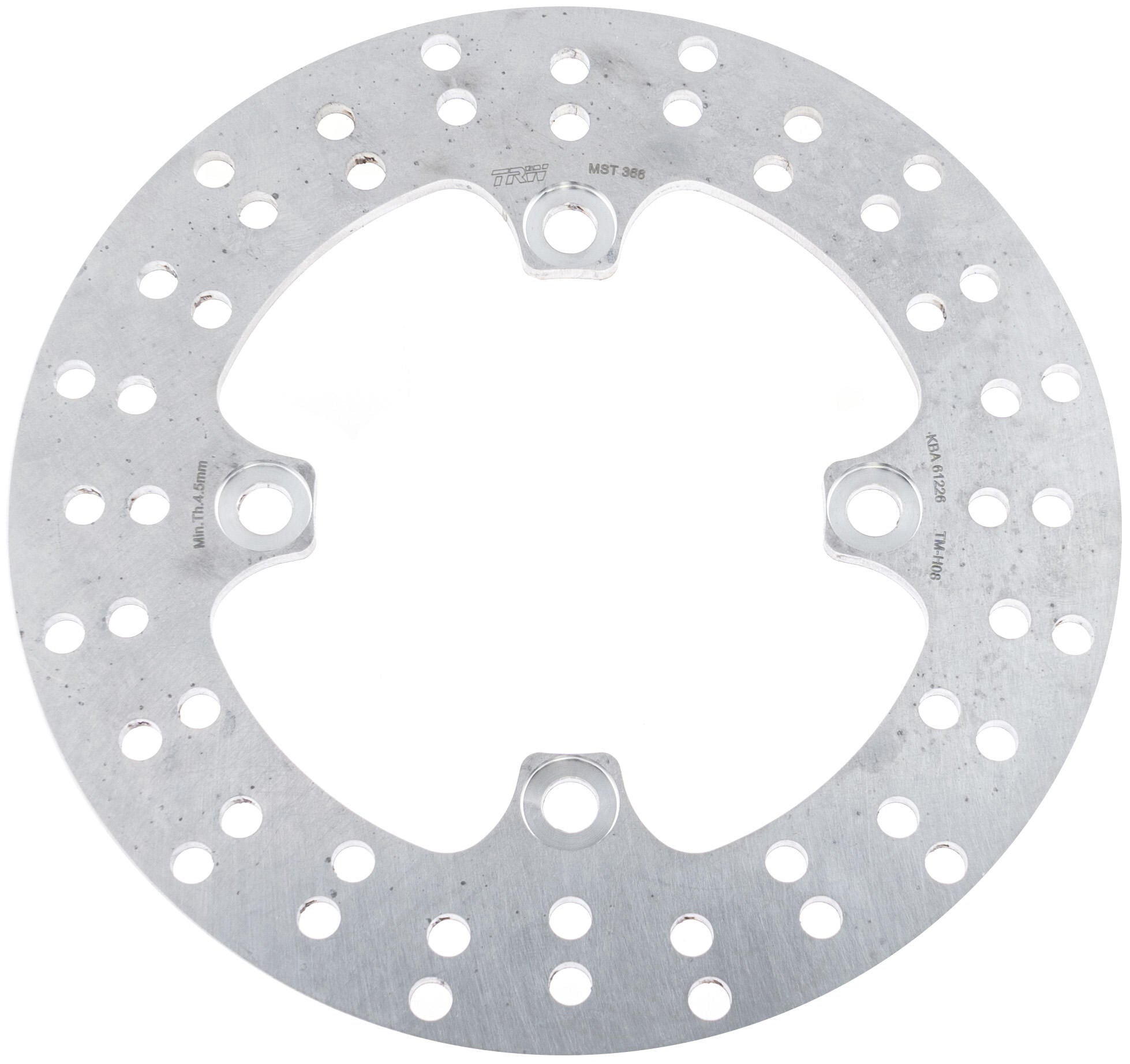Trw remschijf mst366 rotor mst366 rigid