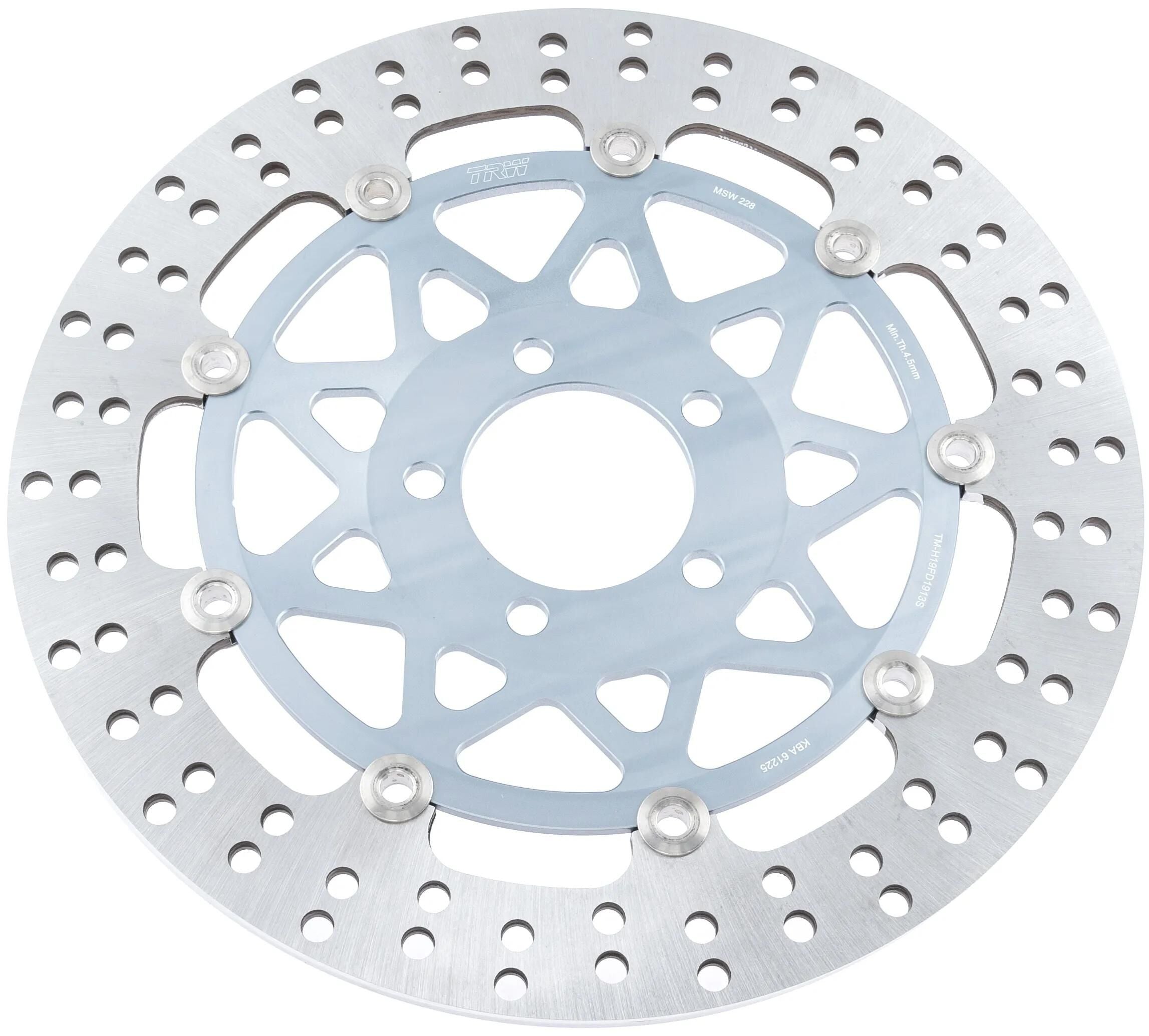 Trw bremsscheibe msw228 rotor msw228 floating