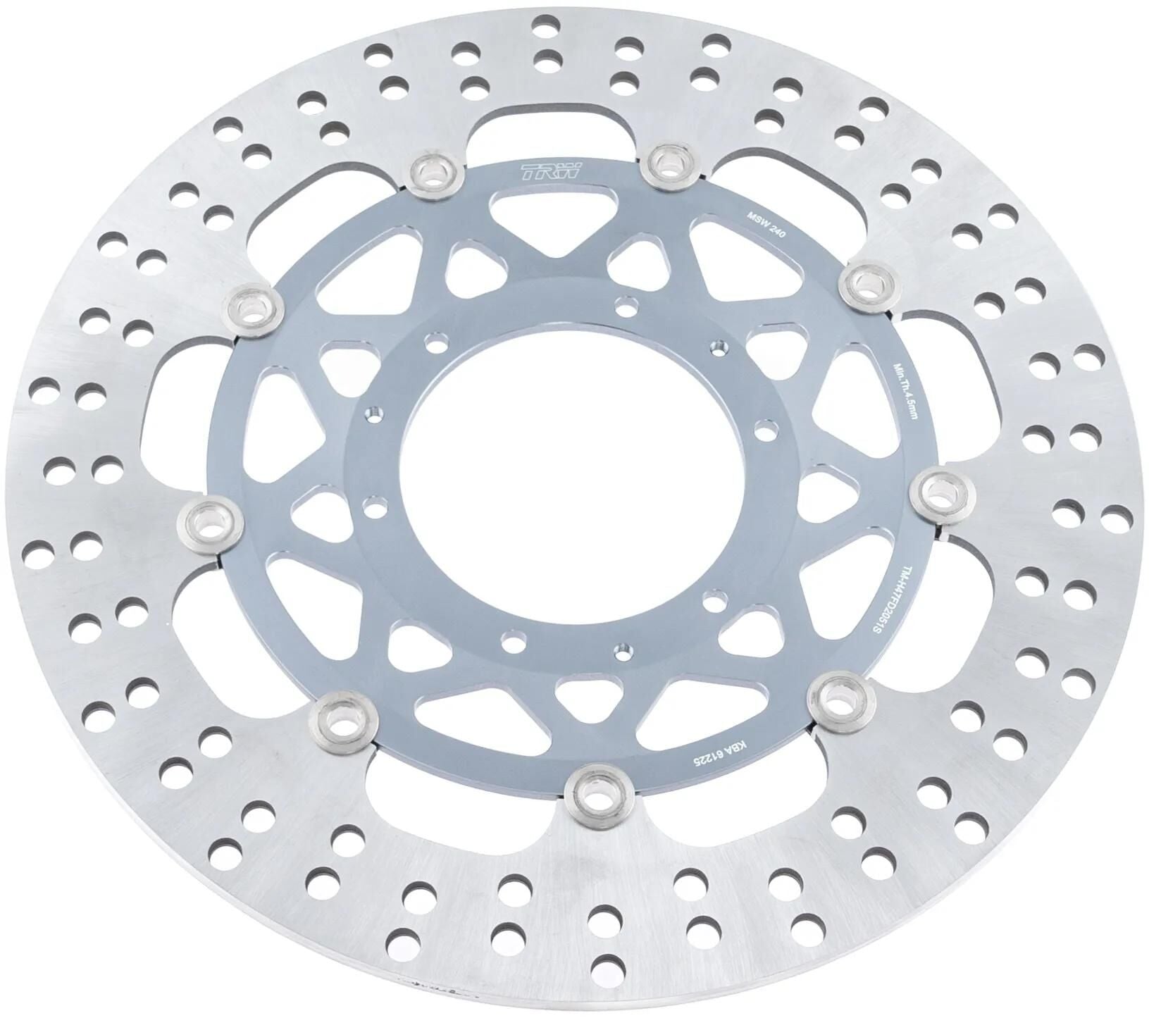 Trw bremsscheibe msw240 rotor msw240 floating
