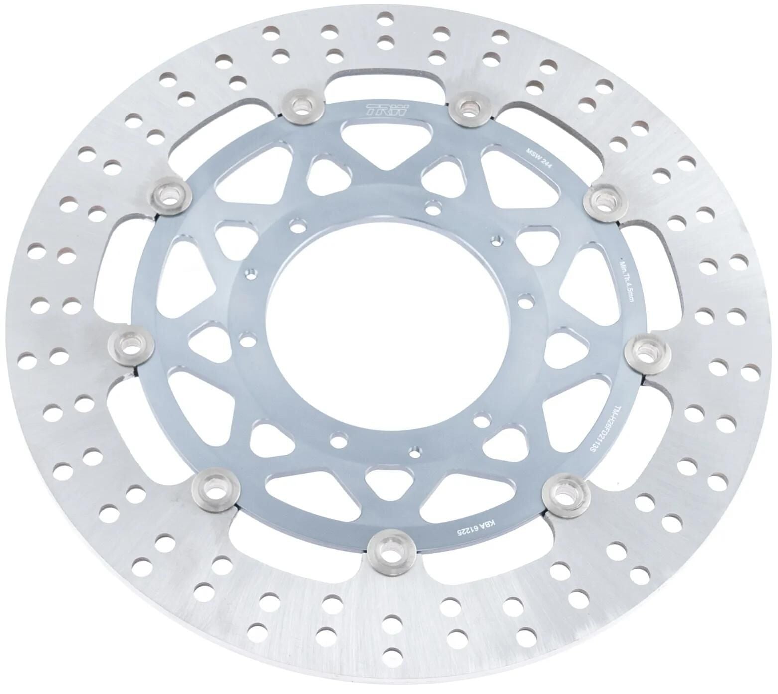 Trw bremsscheibe msw244 rotor msw244 floating