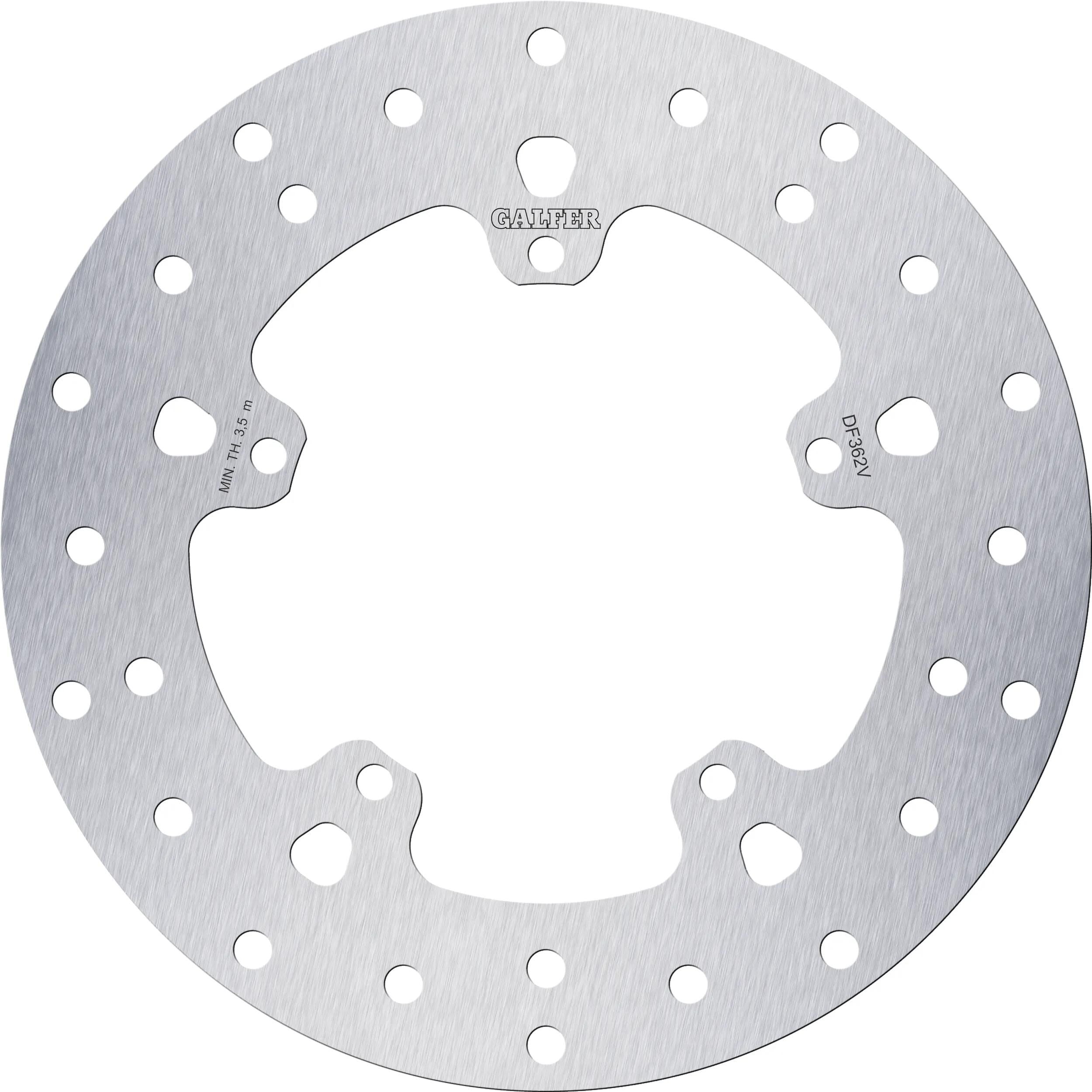 Galfer bremsscheibe df362 rotor df362 type v rigid