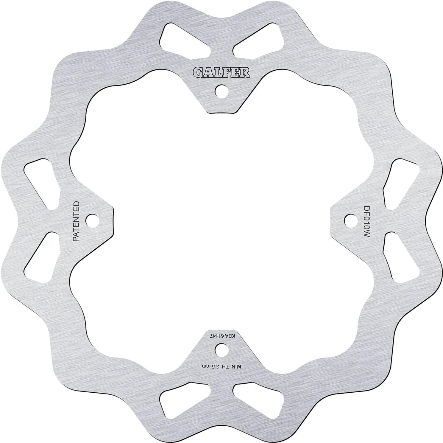 Galfer bremsscheibe df010 rotor df010 type w rigid