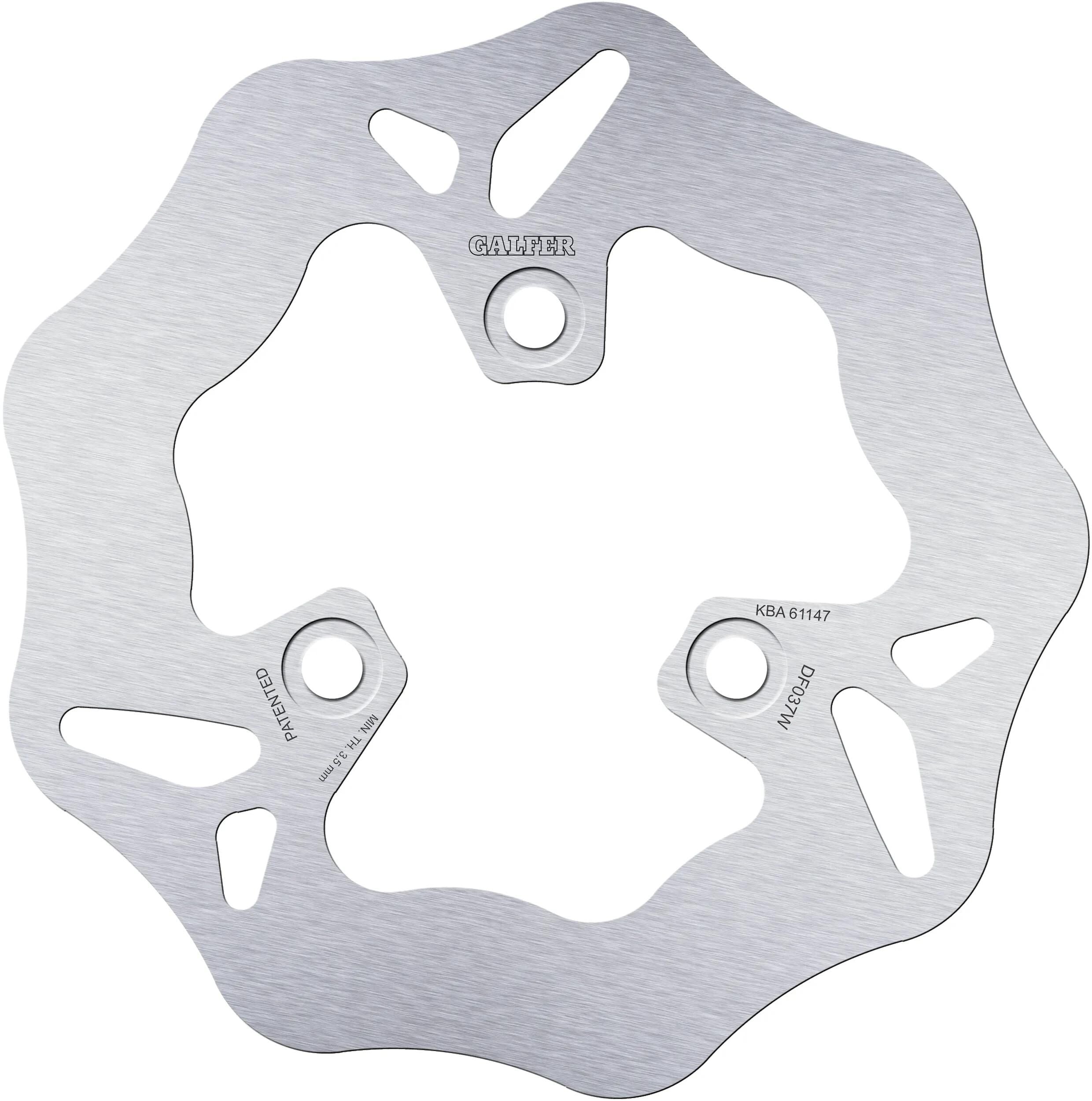 Galfer bremsscheibe df037 rotor df037 type w rigid