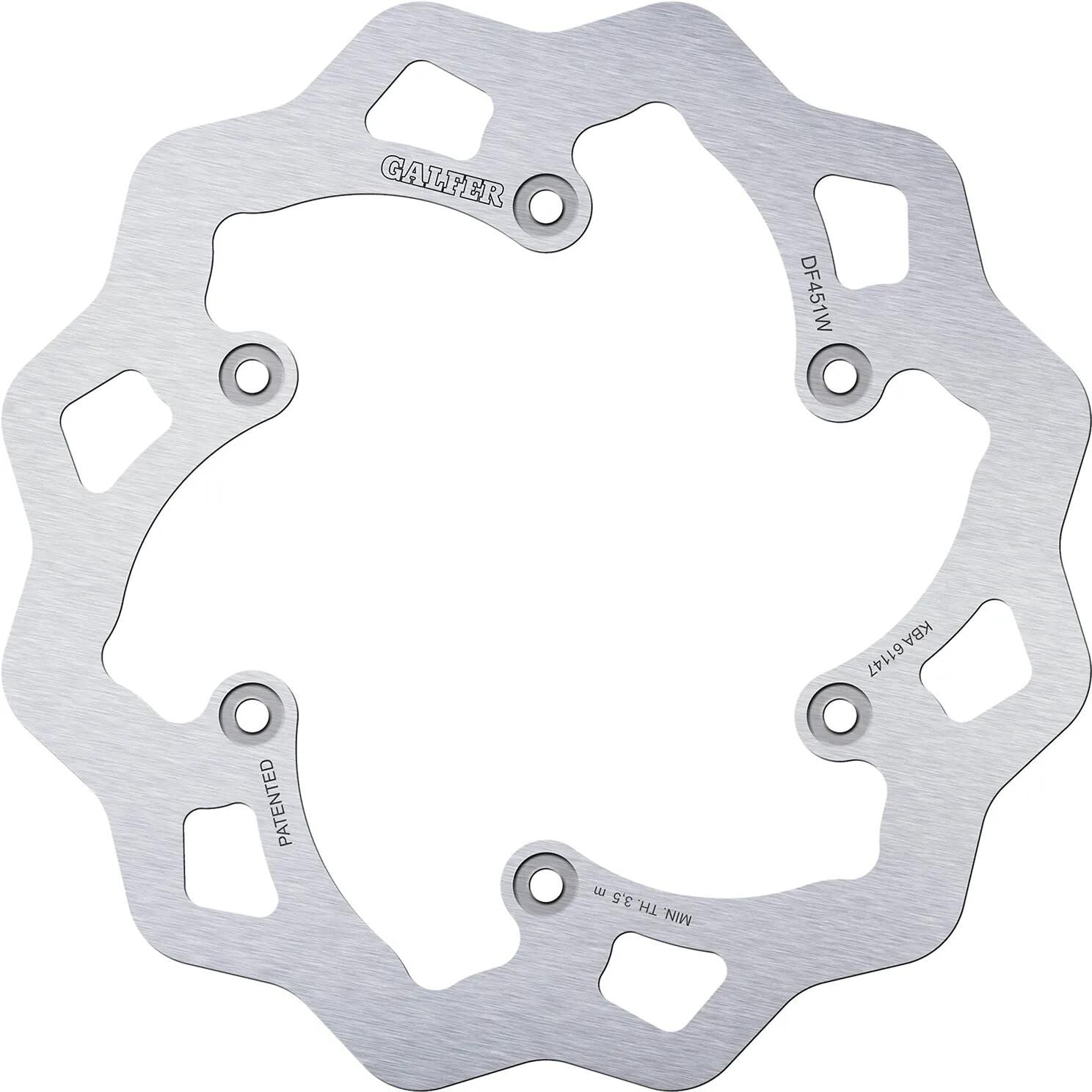 Galfer bremsscheibe df451 rotor df451 type w rigid