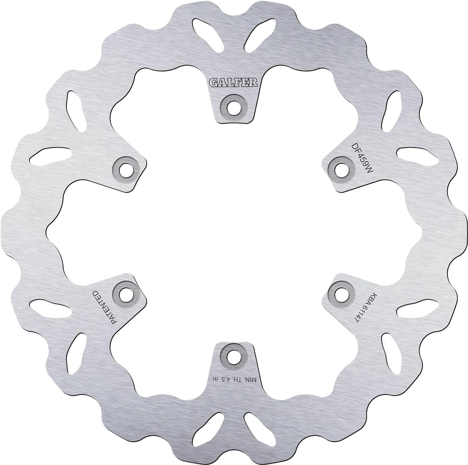 Galfer bremsscheibe df459 rotor df459 type w rigid