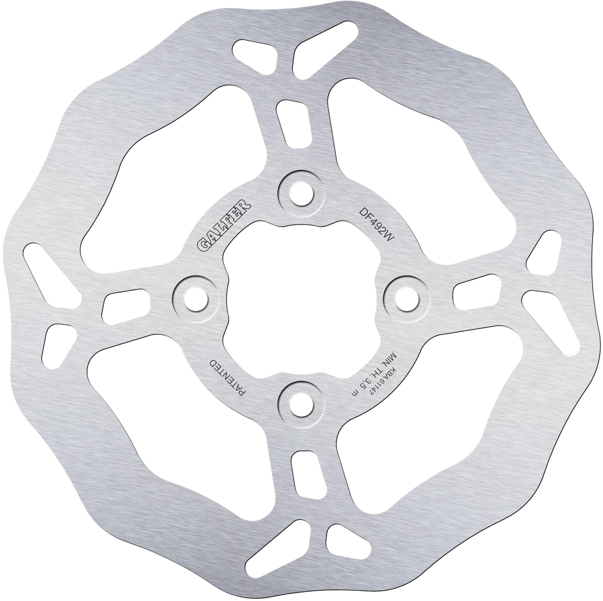 Galfer bremsscheibe df492 rotor df492 type w rigid